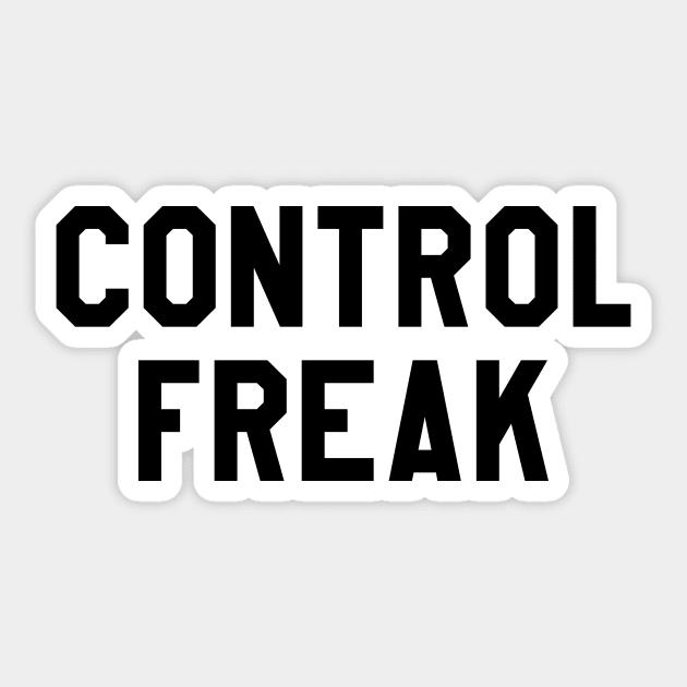 Control Freak Sticker by MartinAes